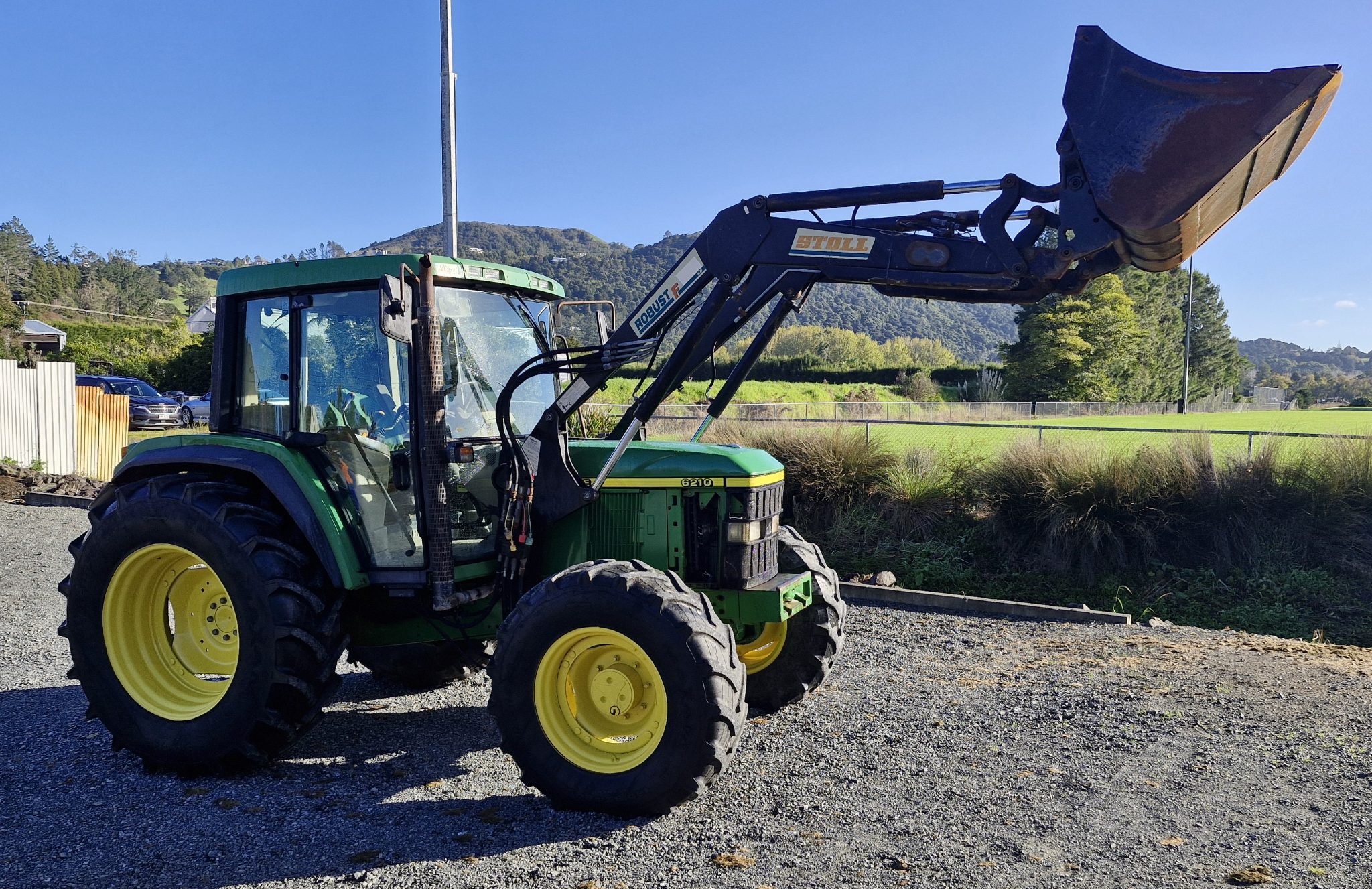 John Deere 6210 with Loader